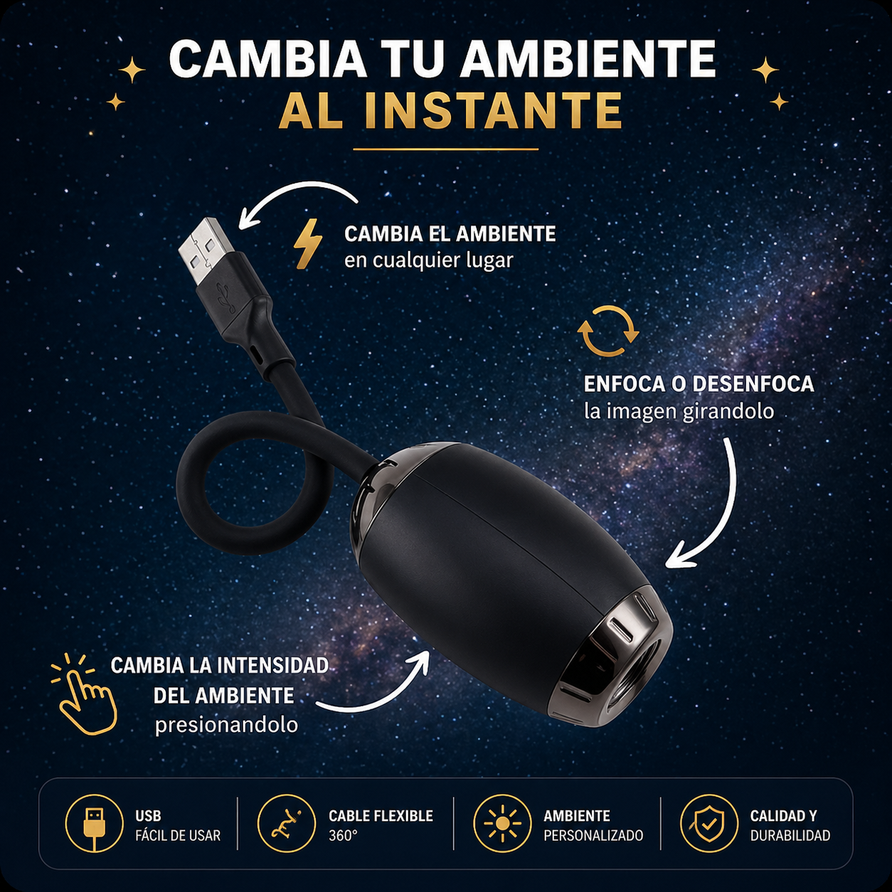 proyector de galaxia